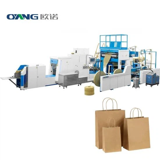 Négyzet alakú alsó papírzacskó