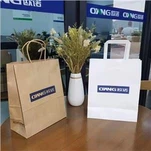 Négyzet alakú alsó papírzsák